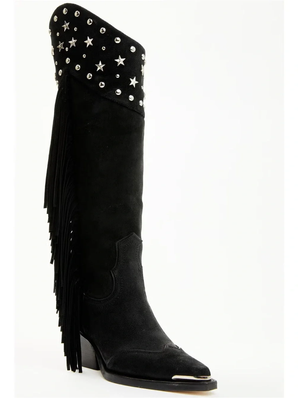 Wonderwest Gloria Embellished Fringe Tall Boots